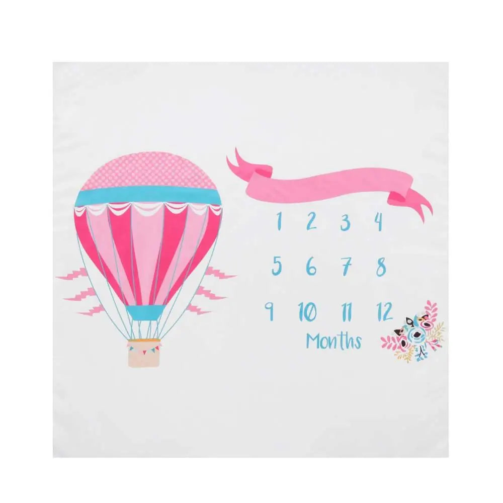 Newborn Baby Milestone Photography Blanket - # BAGE41110002