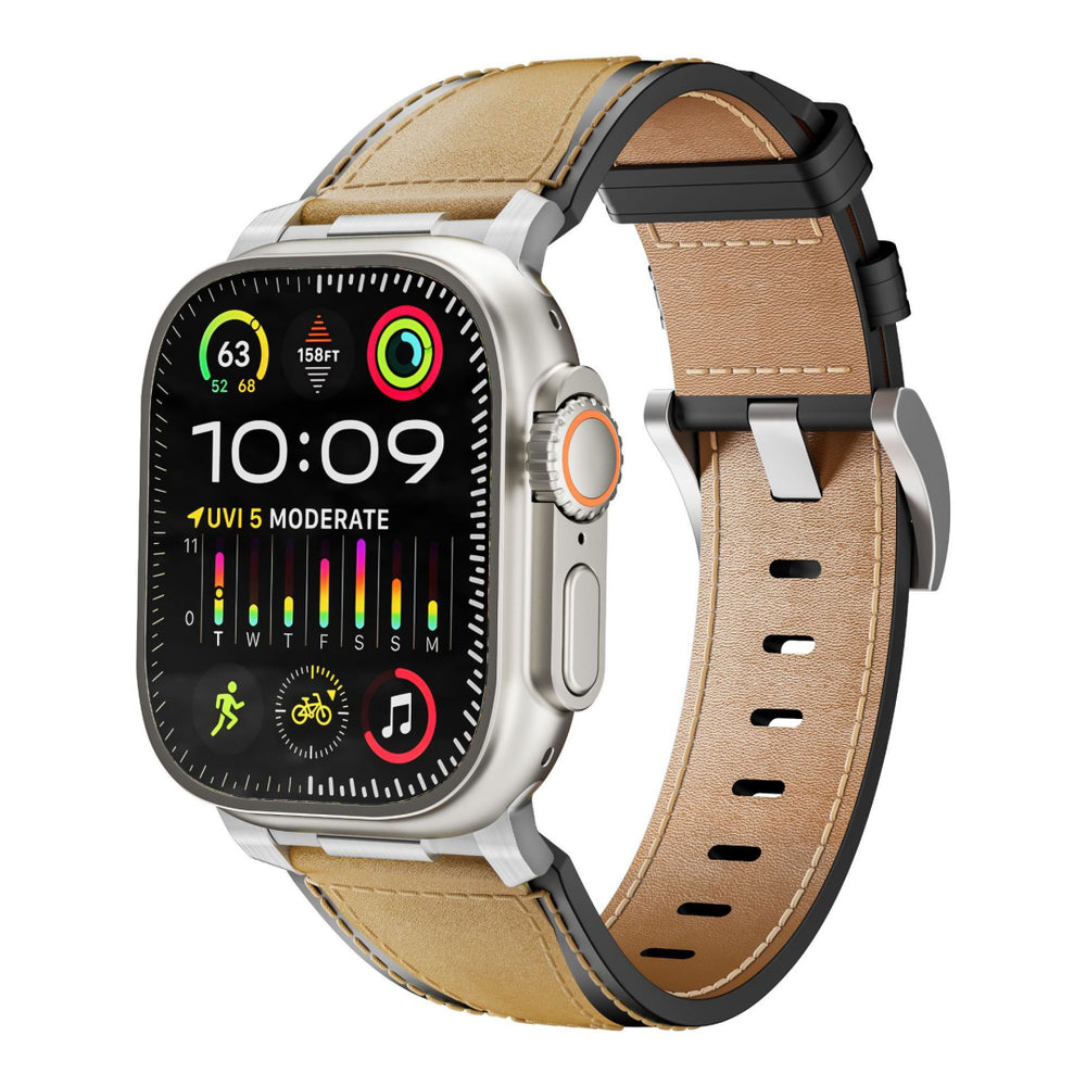 Dual-Tone Genuine Leather Band T01 for Apple Watch