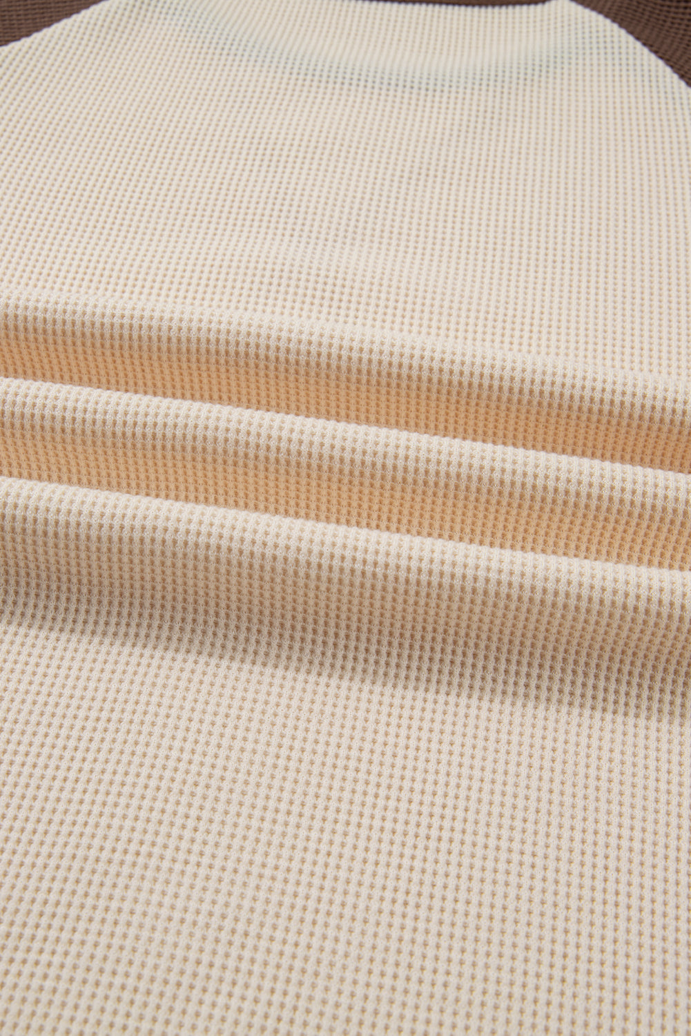 Floral Patchwork Colorblock Raglan Long Sleeve Top