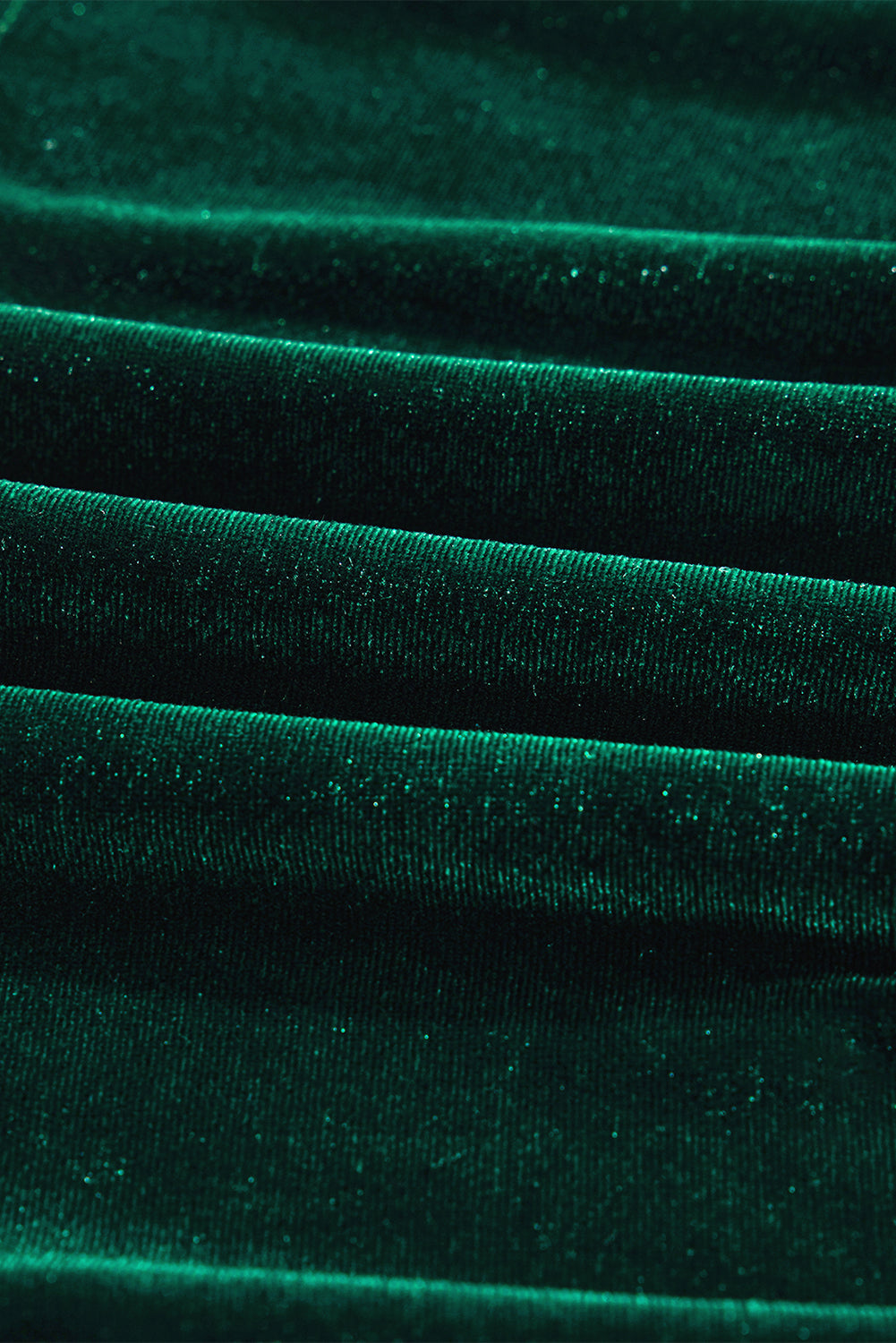 Velvet Sequin Puff Sleeve Tiered Mini Dress