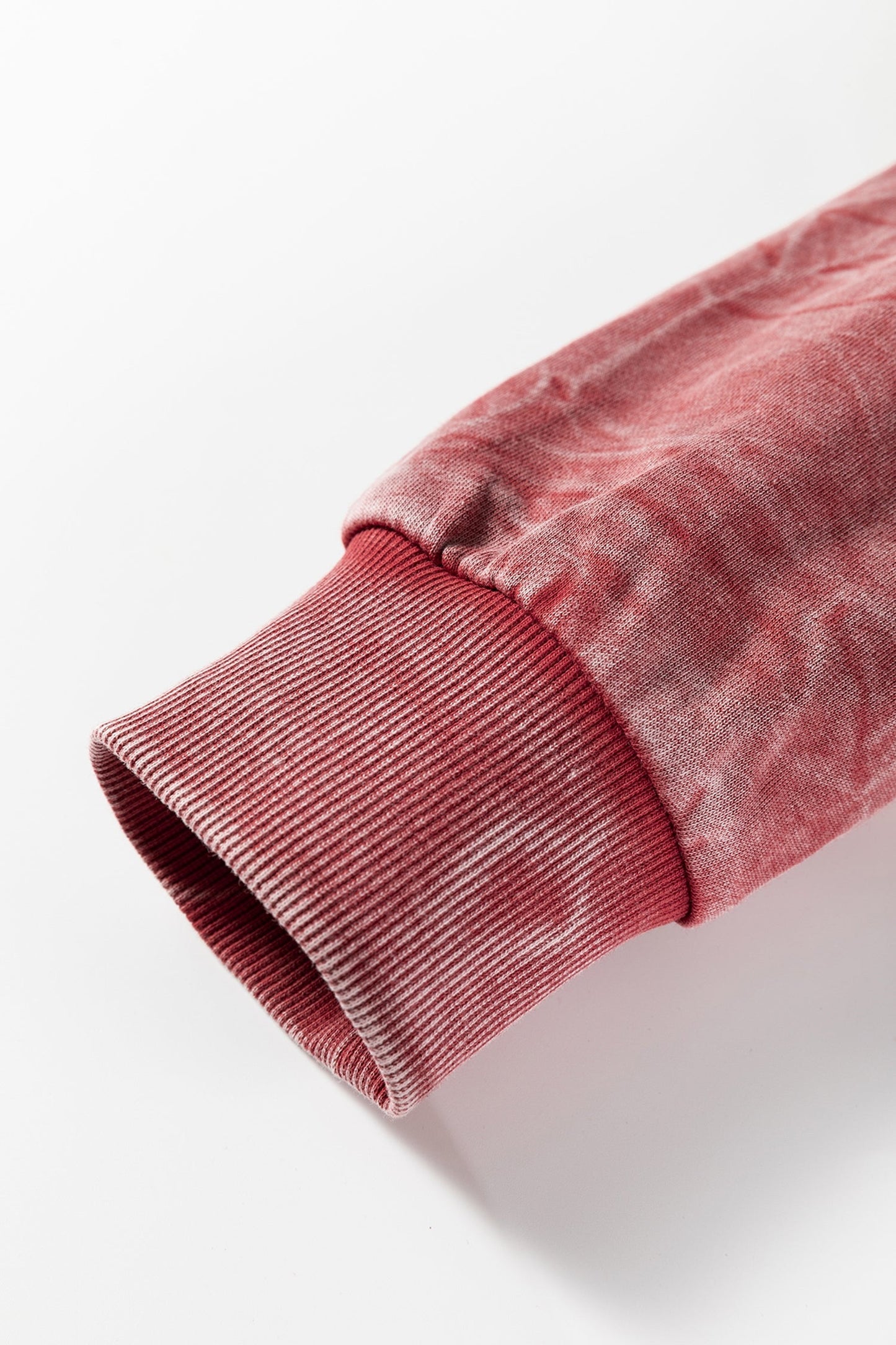 SAVED BY GRACE Embroidered Mineral Wash Sweatshirt