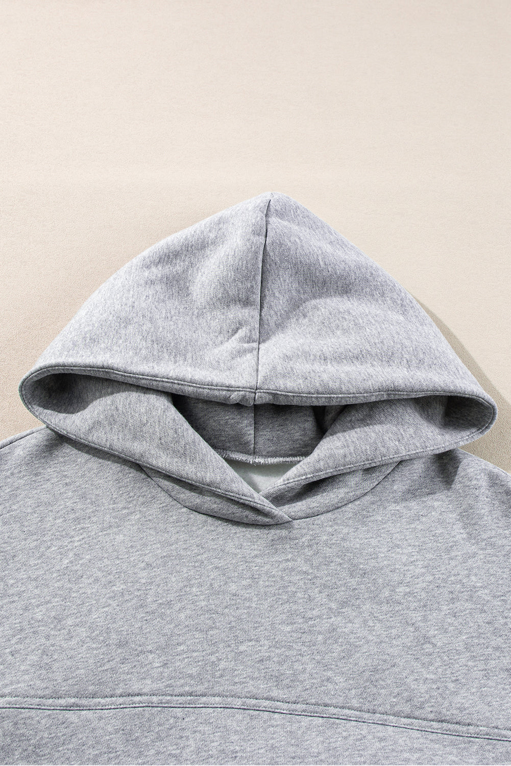 Solid Reverse Seams Hoodie and Joggers Set