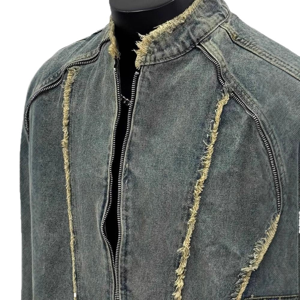 Vintage denim jacket for men