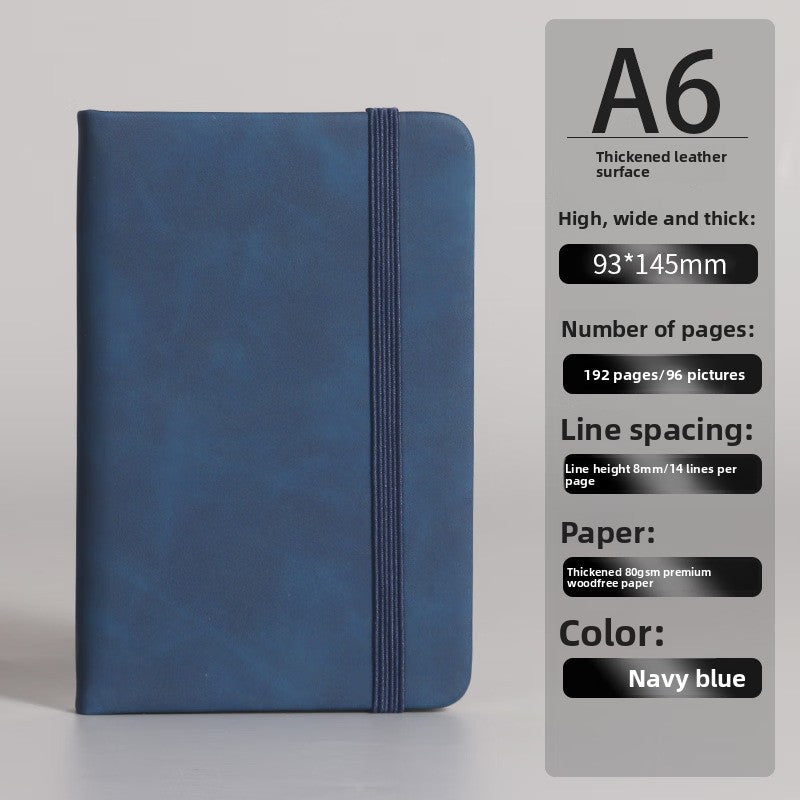 Strap business notebook