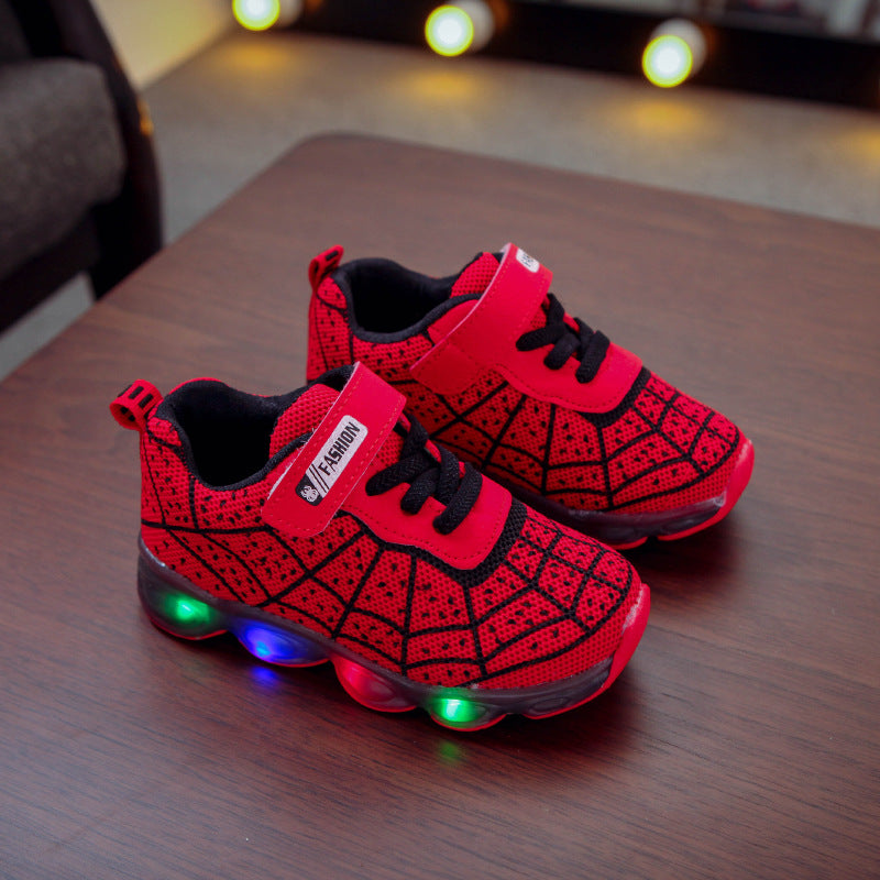 Children's glowing shoes