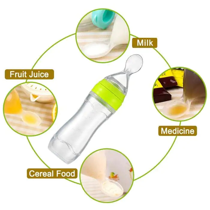 Silicone Feeding Bottle Spoon - # BAGE21110002