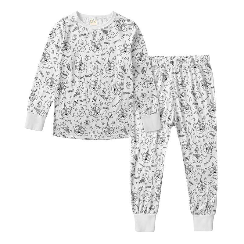 DIY Colorable Kids Pajama Set