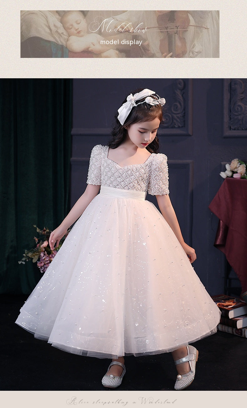 Flower Girl Wedding Dress for Kids Costume - # GIAA221410003