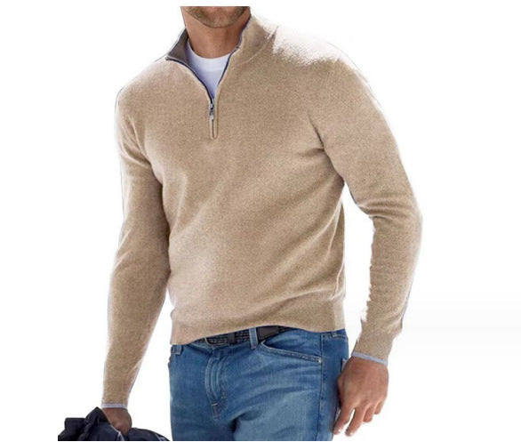 2Men's Long Sleeve Cashmere Sweater