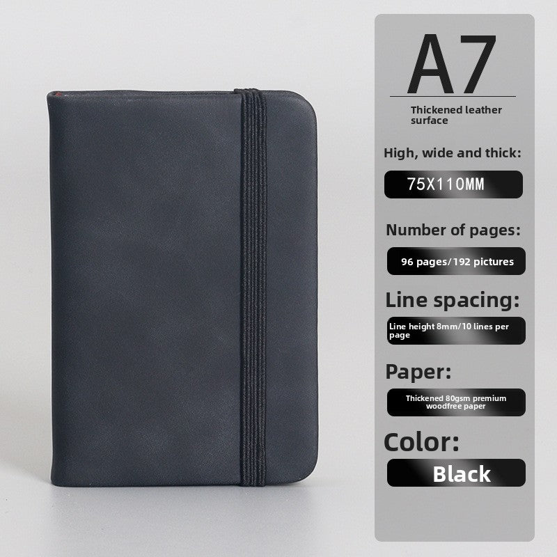 Strap business notebook