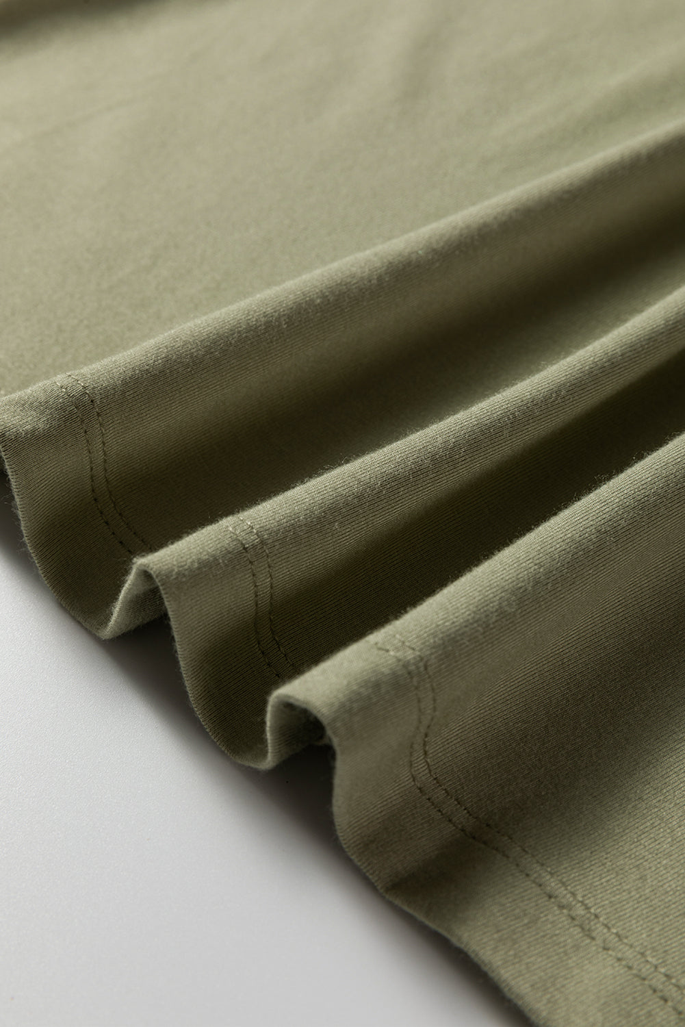 Solid Scoop Neck Long Sleeve Top