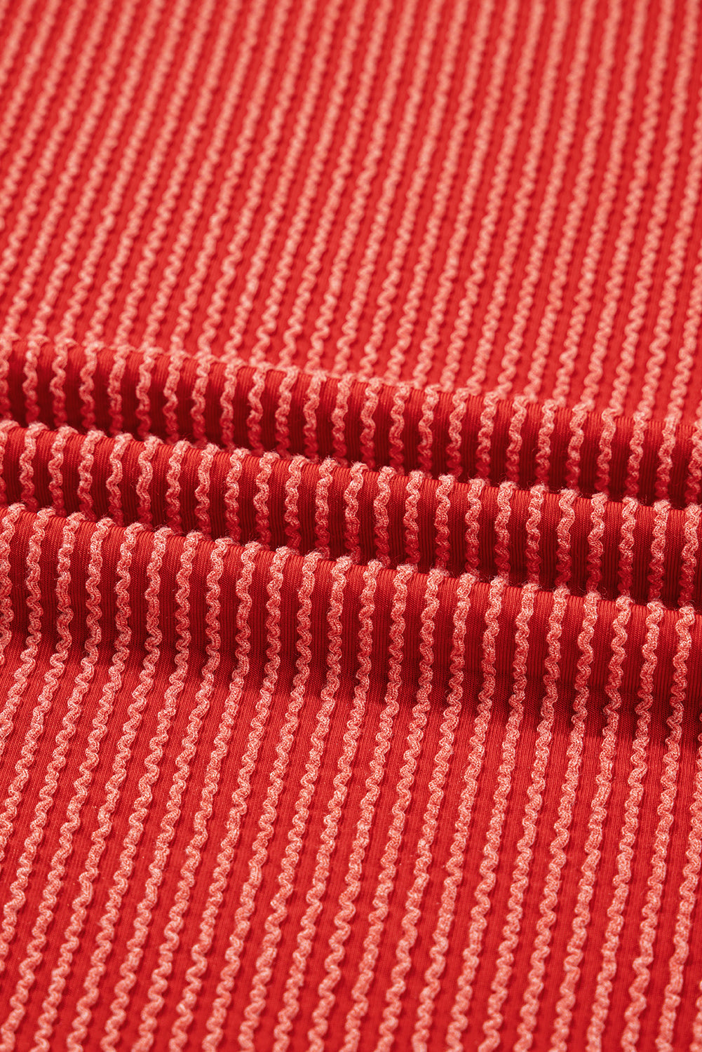 Christmas Merry Corded Knit Long Sleeve Top