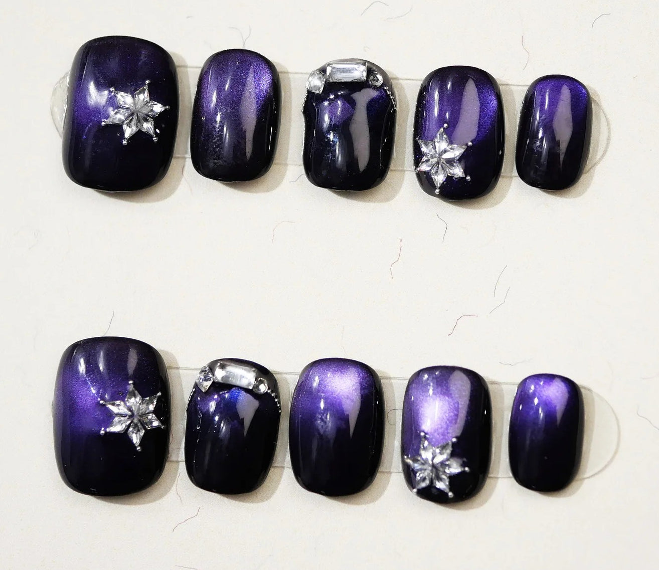 0998- Handmade press on nails fake nails removable