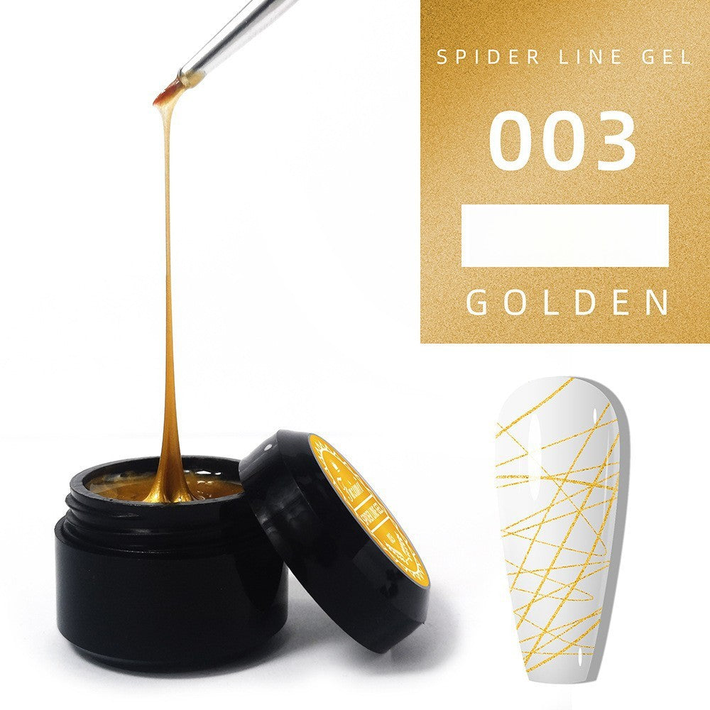 1060 Nail Art Elastic Brushed Glue Nail Polish Glue Phototherapy Nail Spider Glue Metal Painted Glue Wire Pulling Glue Silk Glue Press on Nails