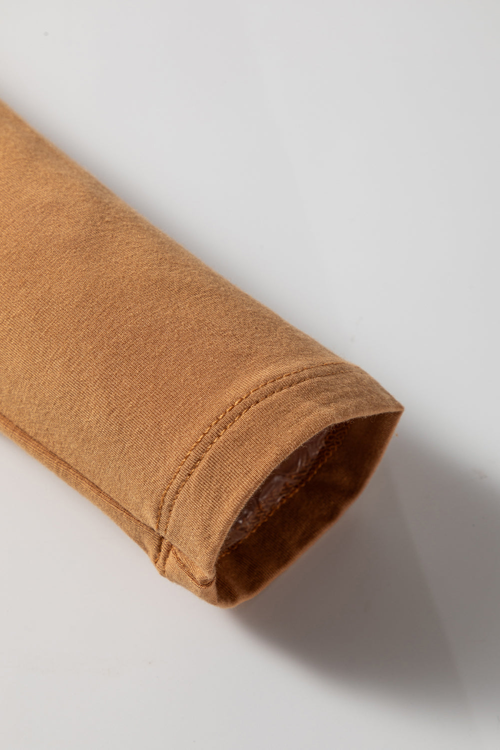 Solid Scoop Neck Long Sleeve Top