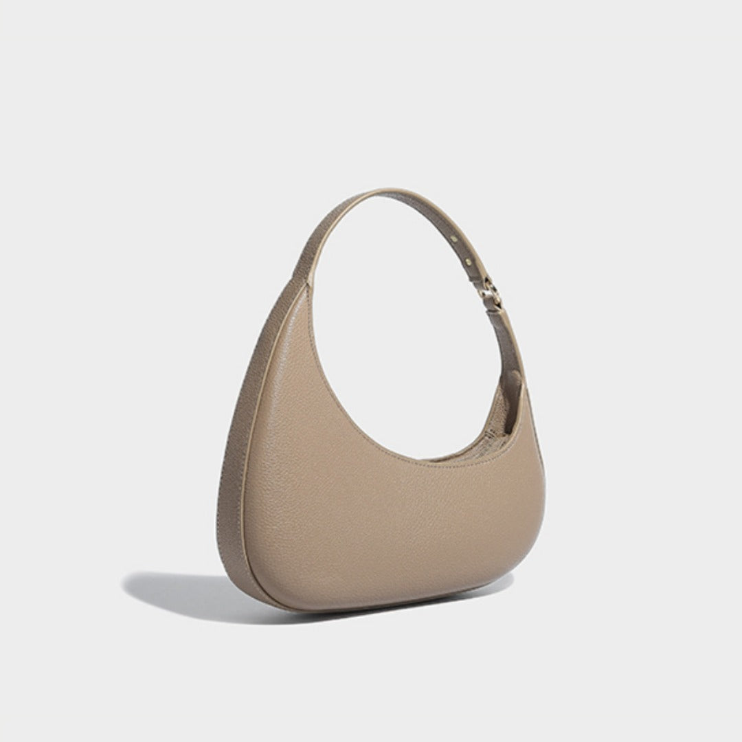 Fashion design irregular crescent, crescent moon bag, underarm bag, unique hobo bag for women