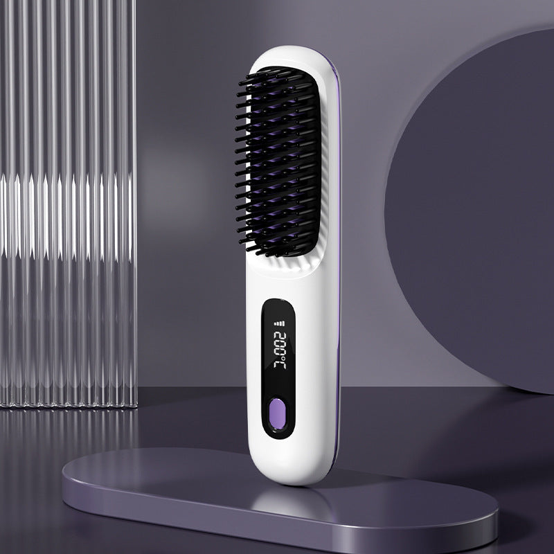 Straight and Curling Hair Brush