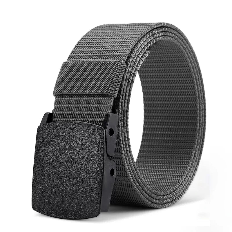 Men's Belt Outdoor Casual Canvas Belt Metal Free Training Nylon Tactical Belt With Pants Jeans Belt Sports Belts For Men Women