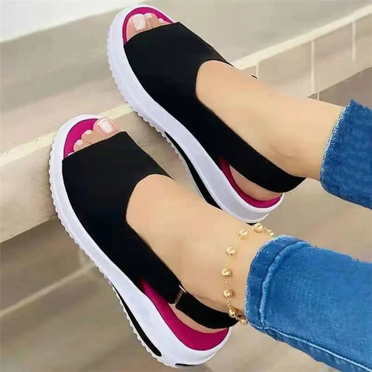 Open Toe Flat Sandals for Women - # GIAA73510006