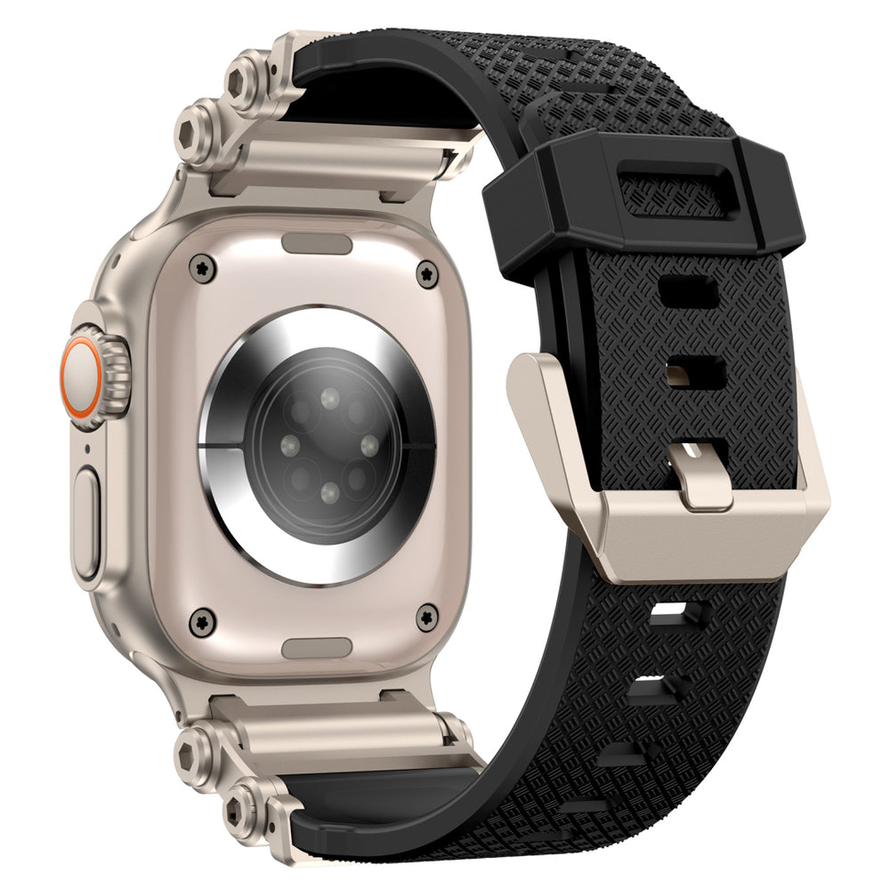 Tactical Destiny Gear Rotating Silicone Band For Apple Watch
