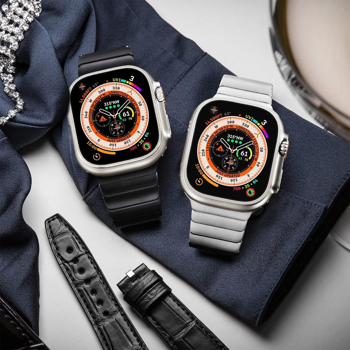 Stainless Steel Metal Watchband For Apple Watch T03