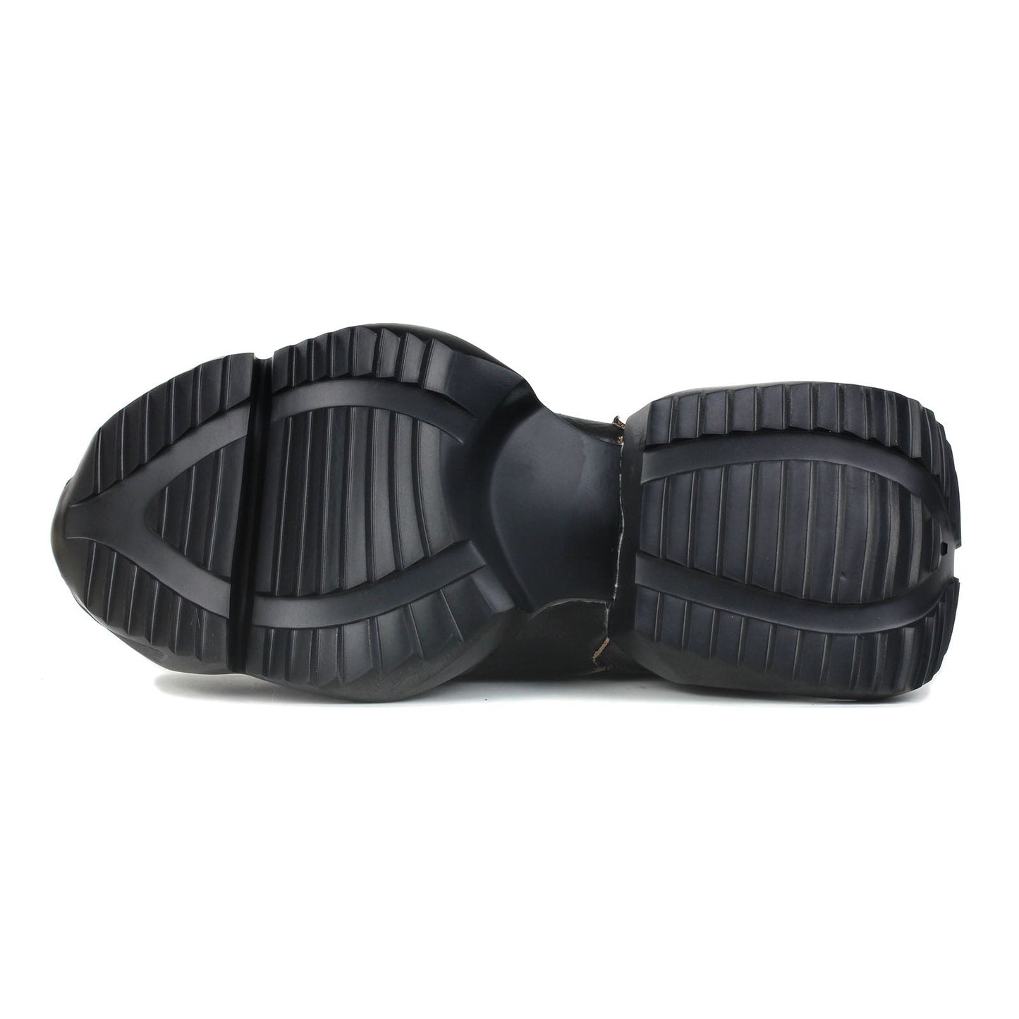 Men's Leather athletic walking Moto Boots OS-5008-S-2 Vintage Brown