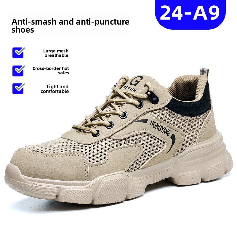 Anti-slip and wear-resistant safety shoes