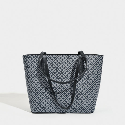 Light luxury oversized shopping bag, women's versatile portable tote bag, shoulder bag