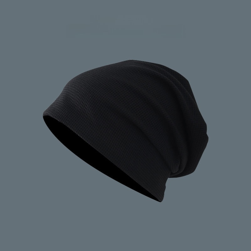 Women's Waffle Knitted Pullover Cap