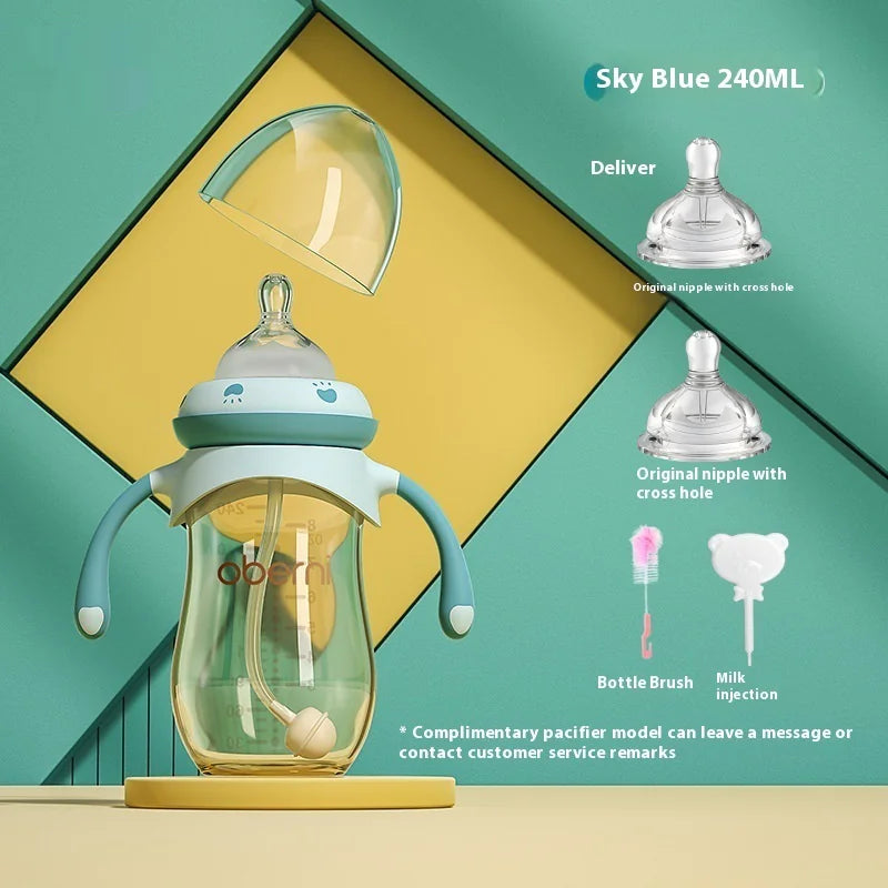 Triple-Action Anti-Colic Wide Caliber Feeding Bottle - BAGE21810002