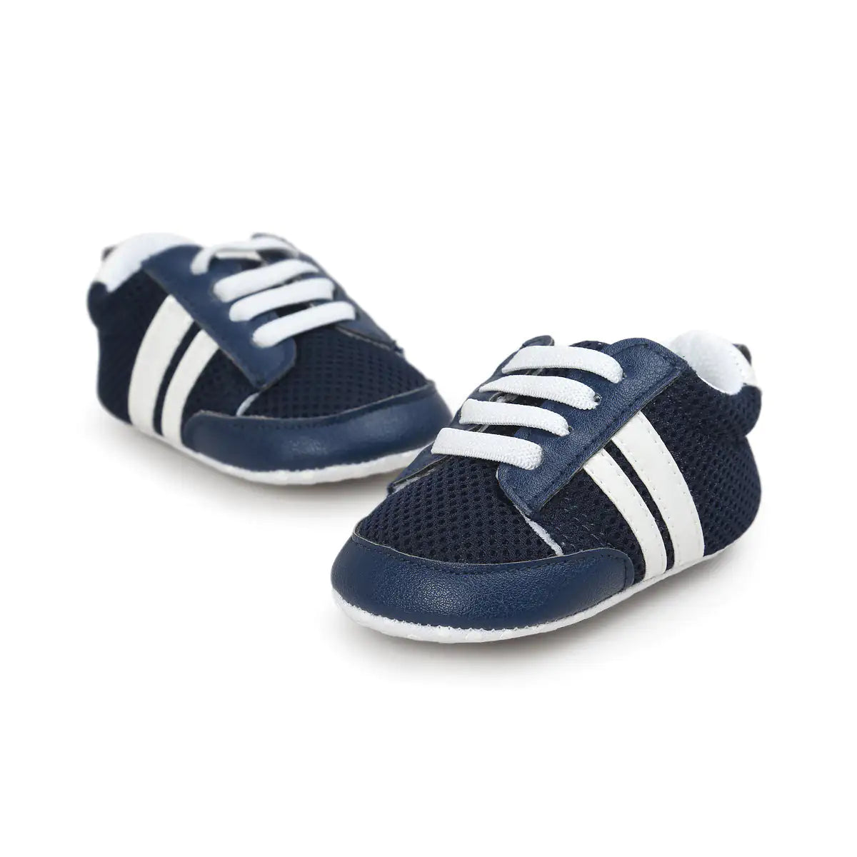 Baby Boy Girl Moccasins Shoes Infant PU Leather Non-slip Soft Newborn Sneakers - # GIAA71310003