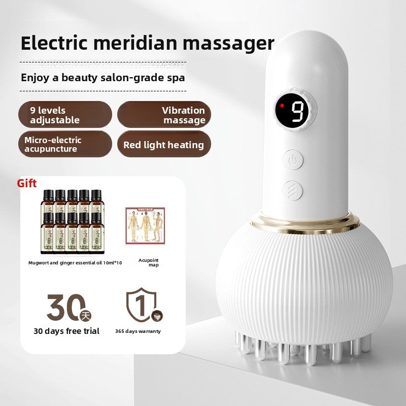 Electric Meridian Brush Abdominal Massage Device