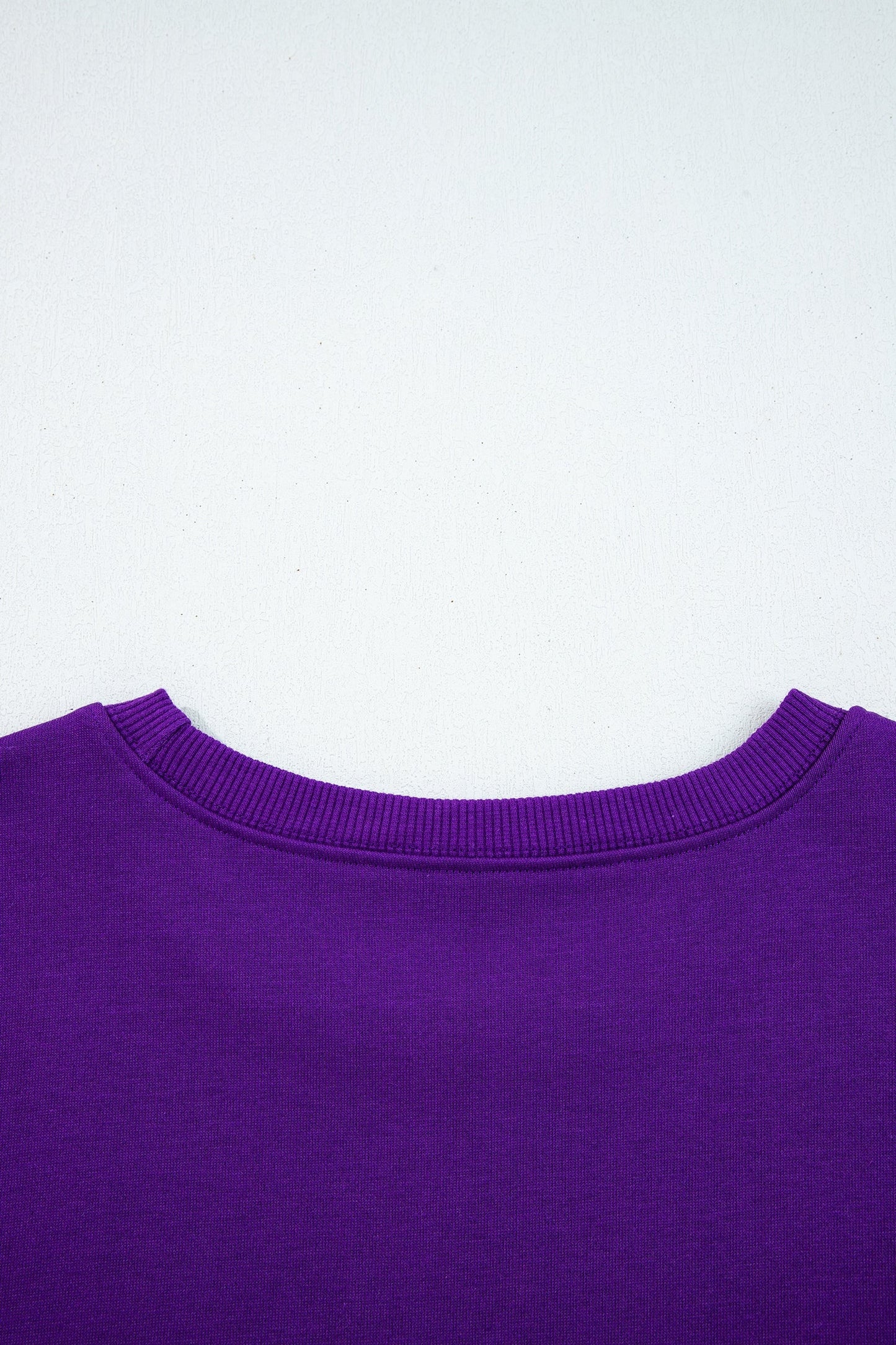 Varsity Stripe Long Sleeve Sweatshirt Dress