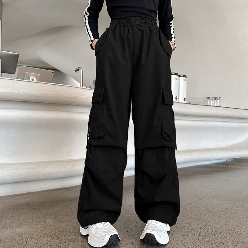 Girls' work pants new autumn style