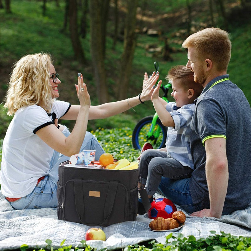 Insulated picnic bag