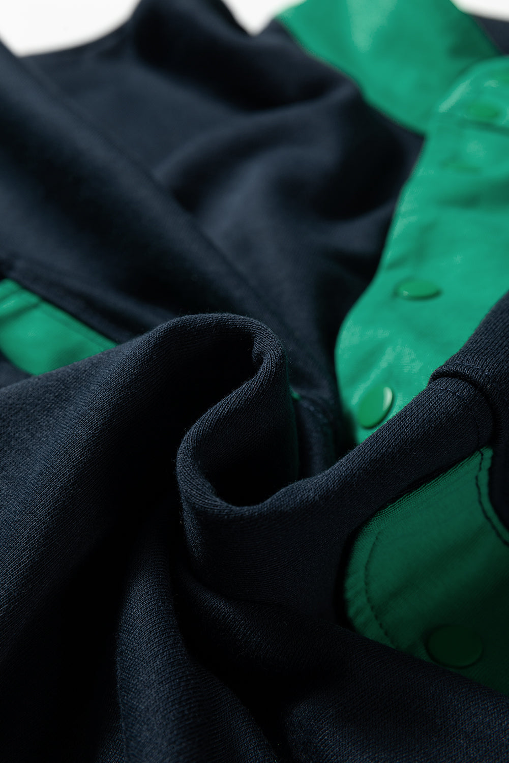 Colorblock Patchwork Pullover and Shorts Set