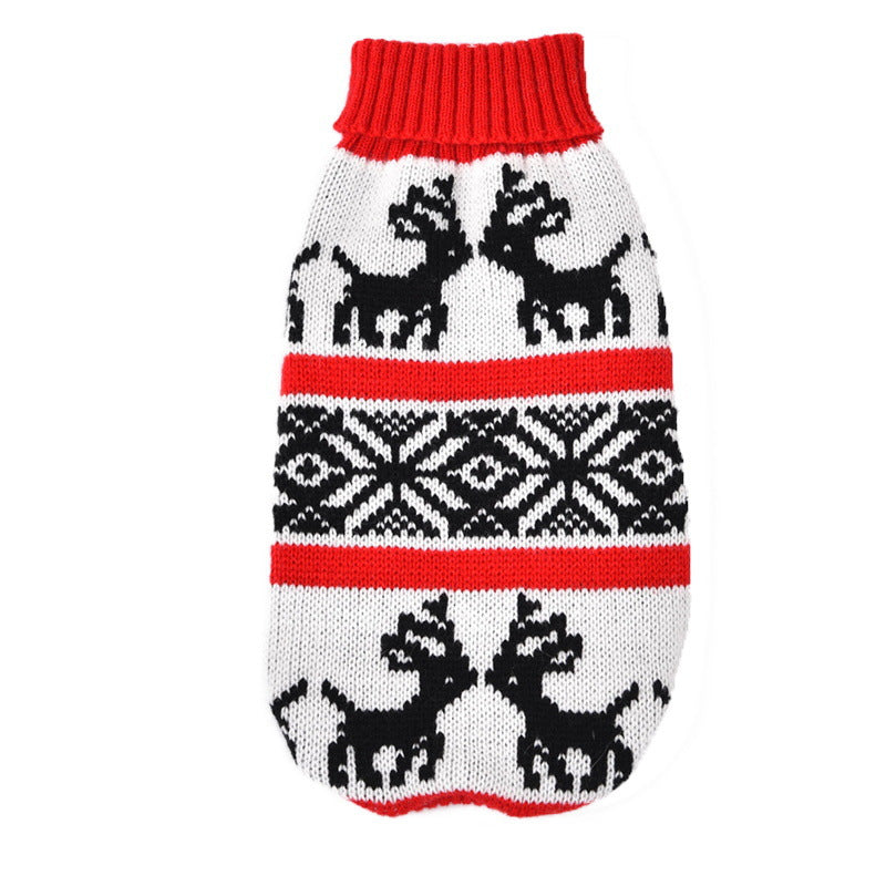 Knitted Pet Sweater for Small and Medium Dogs