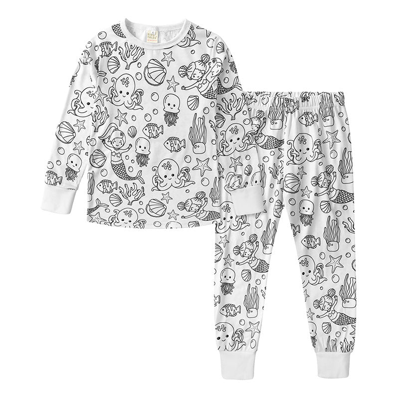 DIY Colorable Kids Pajama Set