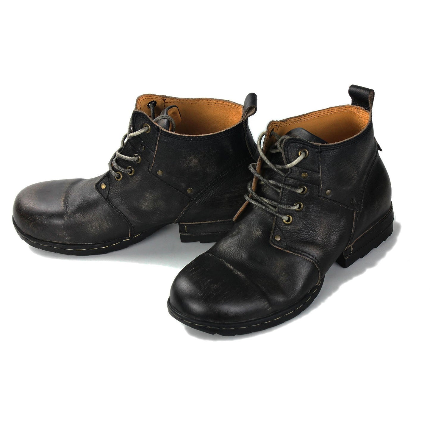Men's Leather Ankle Boots OSS-6015-3-B-D