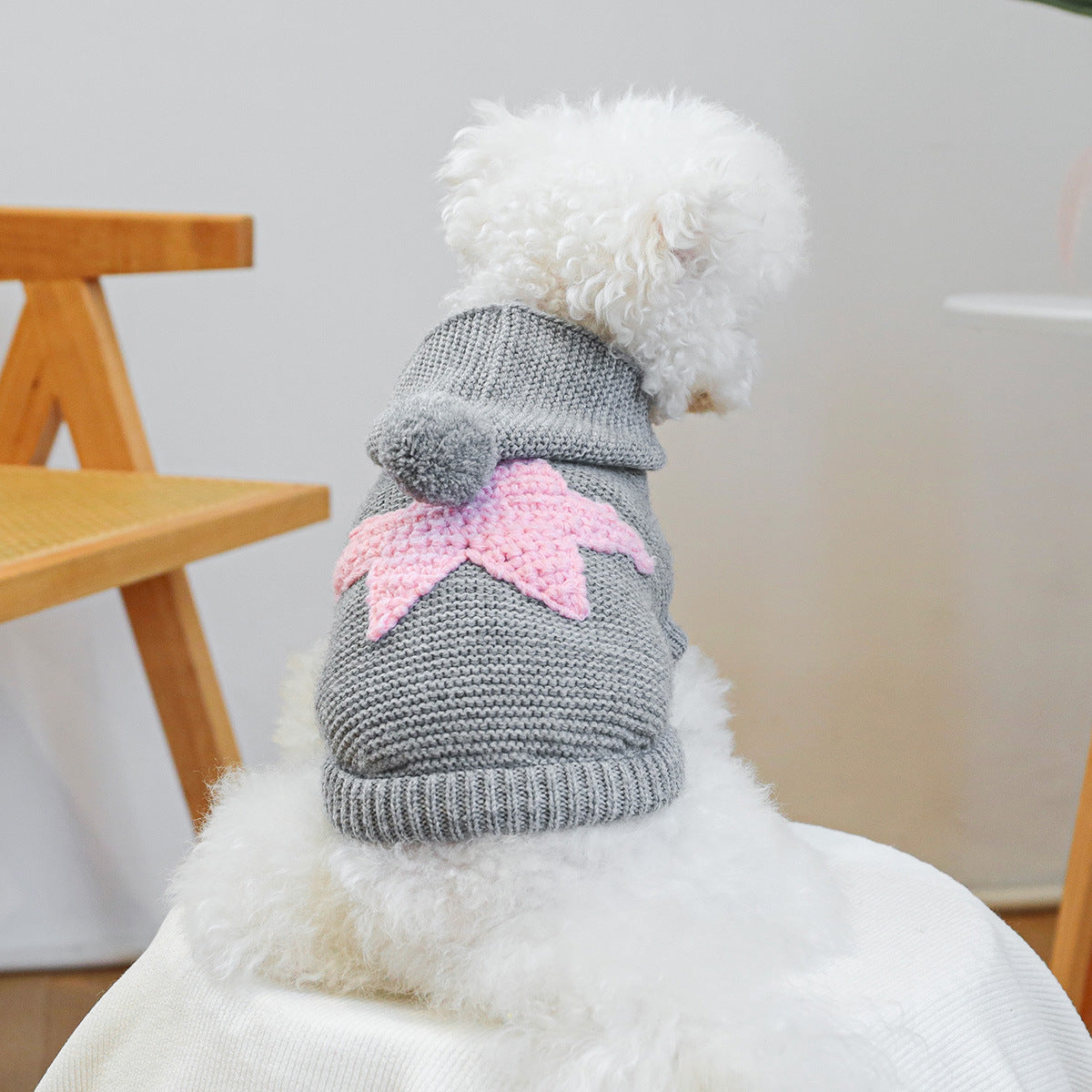 Pet Sweater for Dogs and Cats, Winter Wool Knitwear