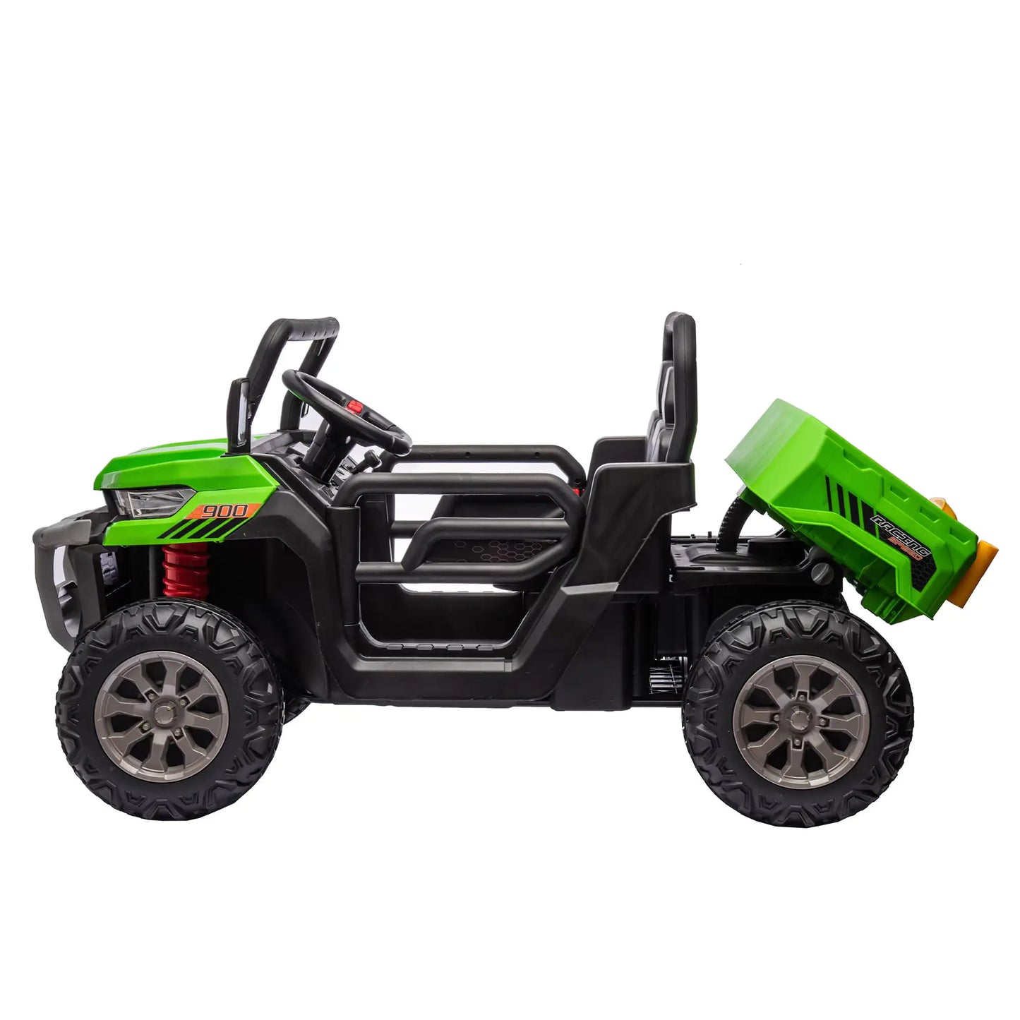 24V Ride On Truck 2 Seater Ride On UTV With 2x200W Motor Ride On Dump Truck With Dump Bed Shovel Ride On Car With Remote Control Electric Vehicle With Non Slip Tyre For Boys Girls - # BOT&G511210003