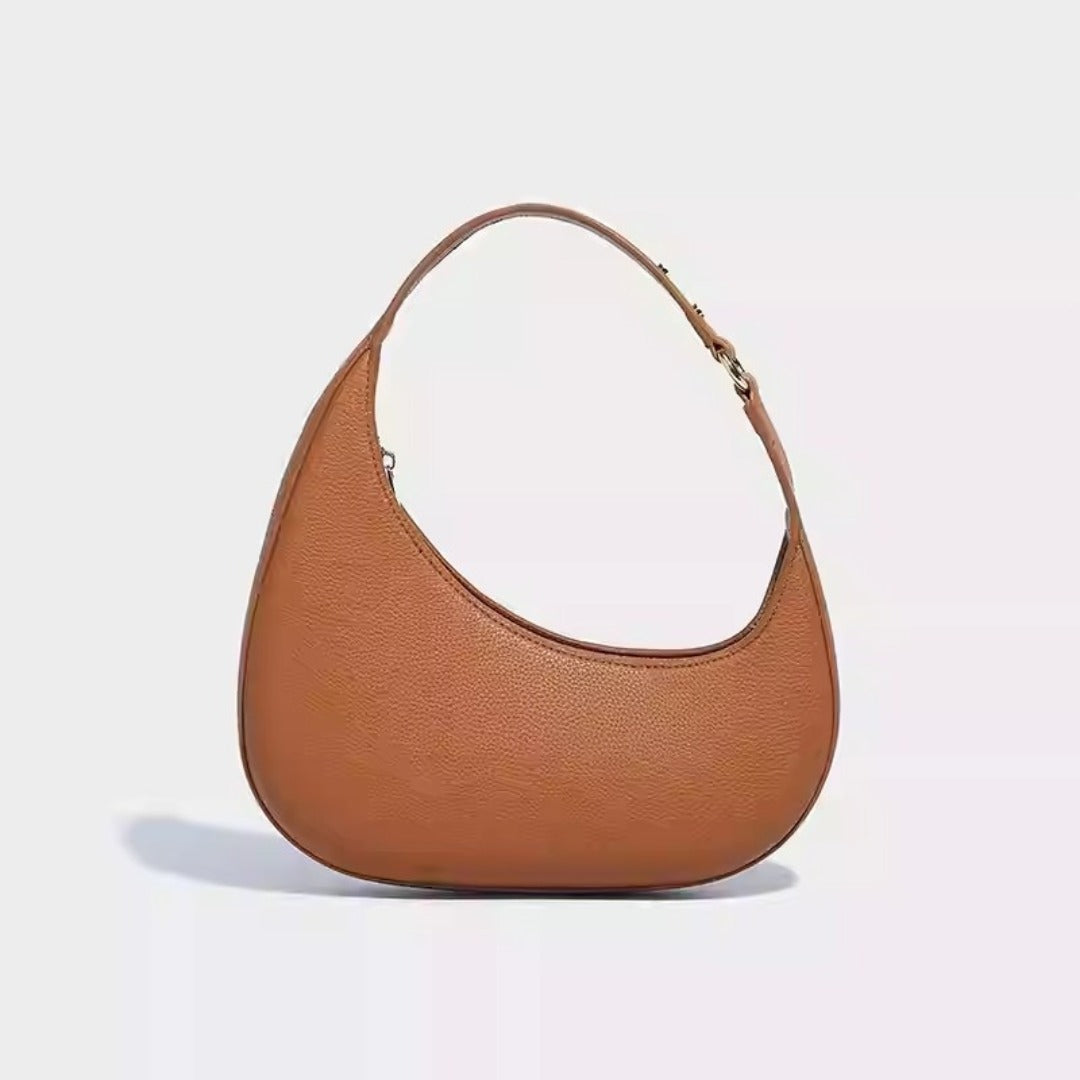 Fashion design irregular crescent, crescent moon bag, underarm bag, unique hobo bag for women