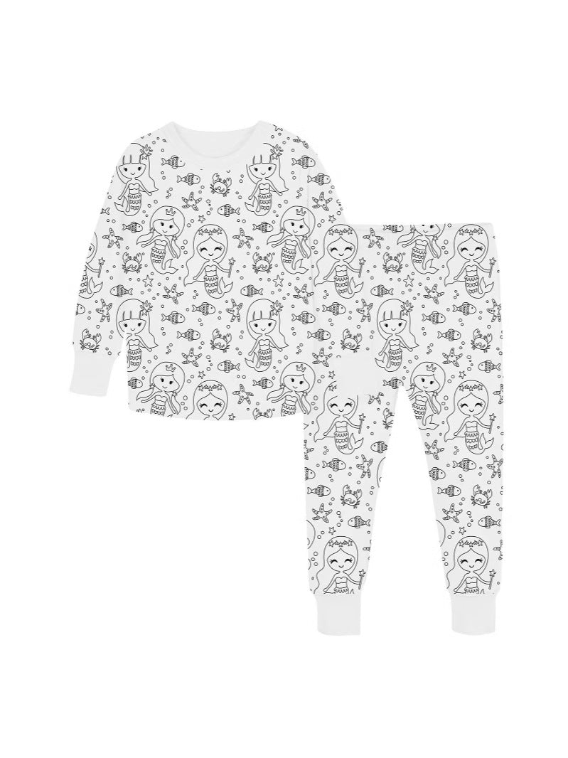 DIY Children's Drawable Pajama Set