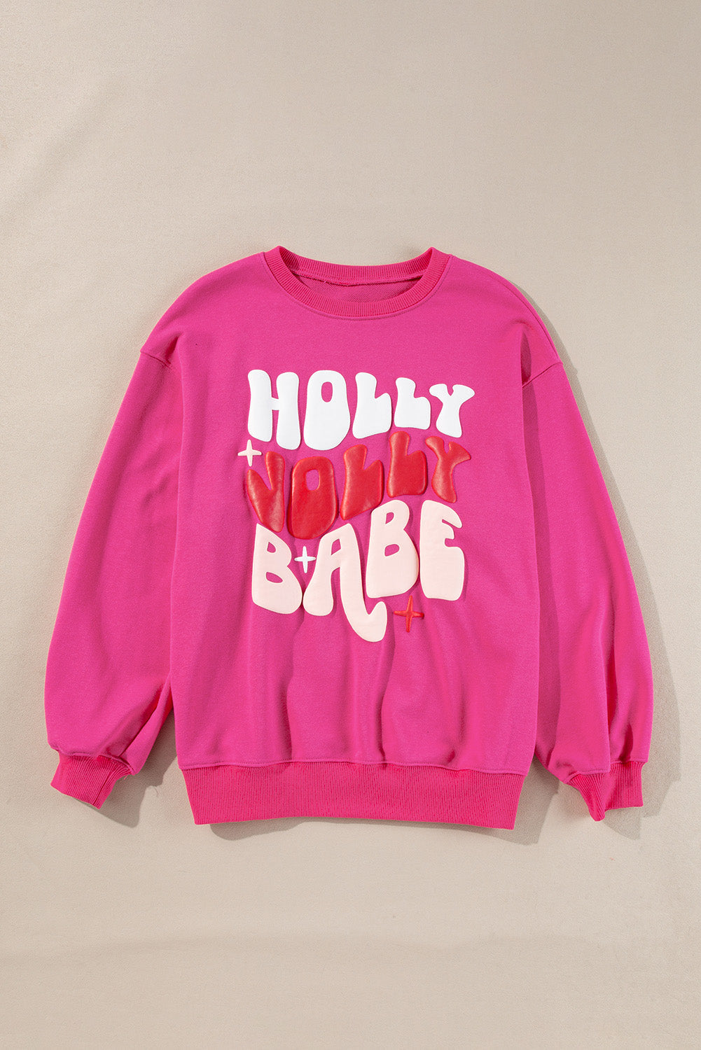 Christmas Holly Jolly Babe Crewneck Sweatshirt