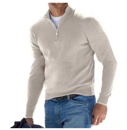 2Men's Long Sleeve Cashmere Sweater
