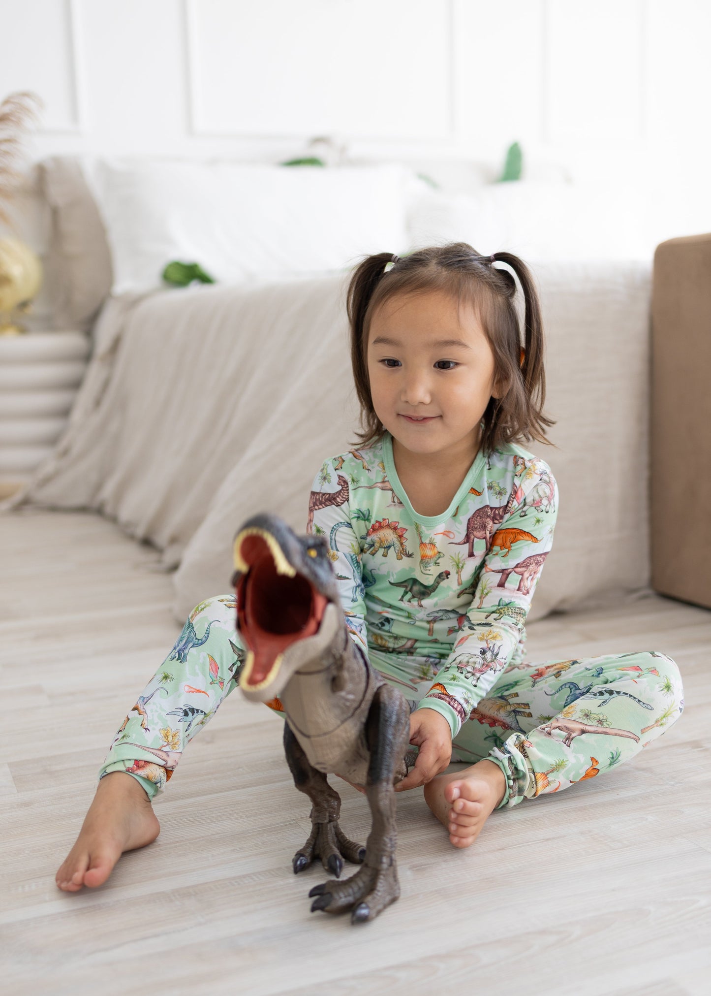 Dino World 2pc Long Sleeve Pajamas