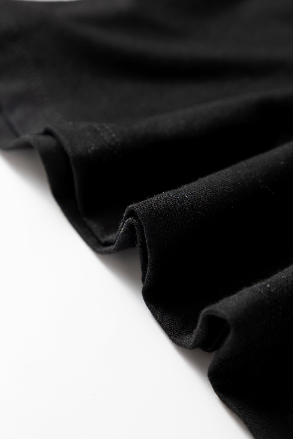 Solid Scoop Neck Long Sleeve Top