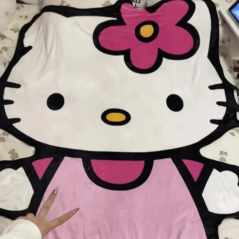Hello Kitty Plush Blanket - # BAGE41110011