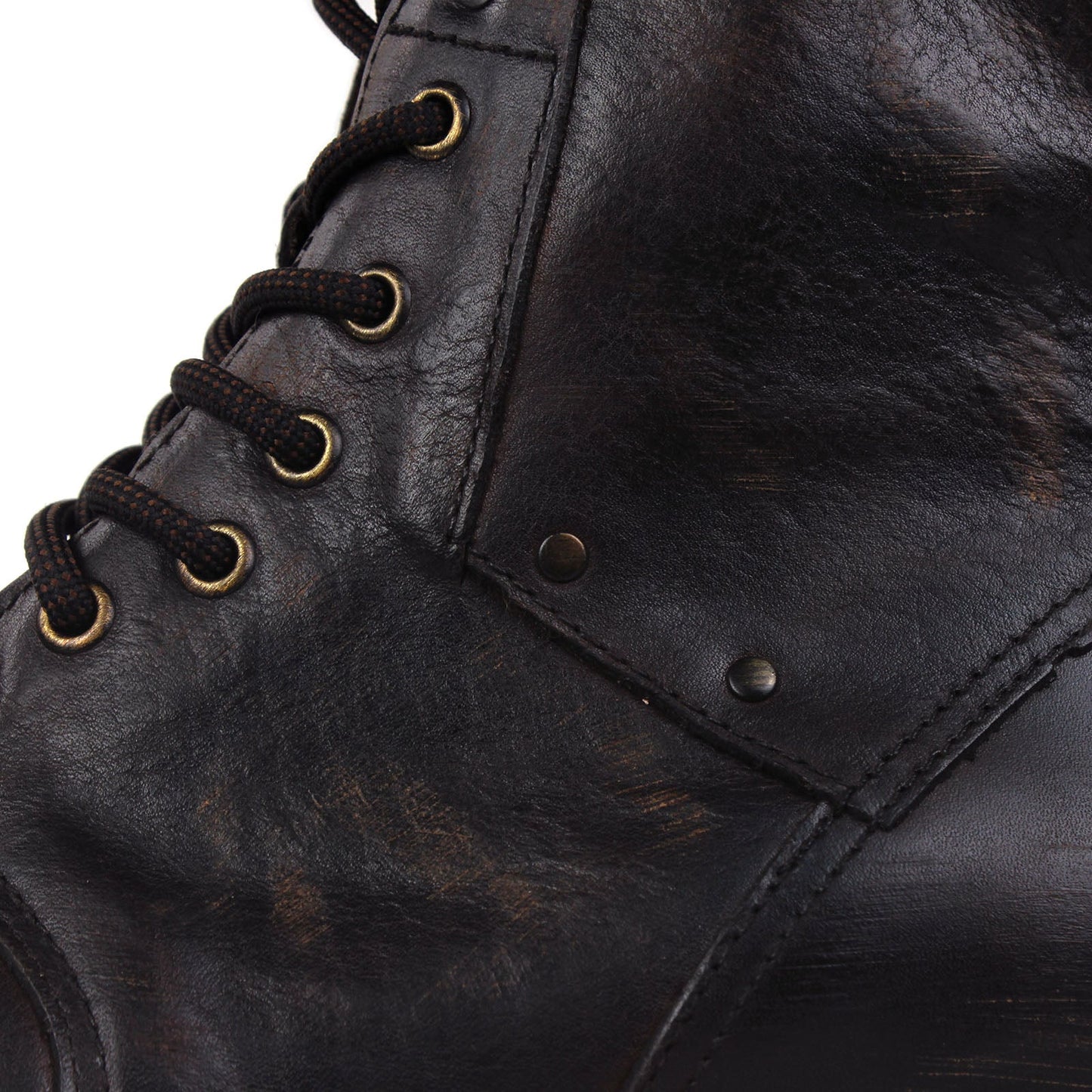 Men's Leather Ankle Boots OSS-6015-6-Retro Brown