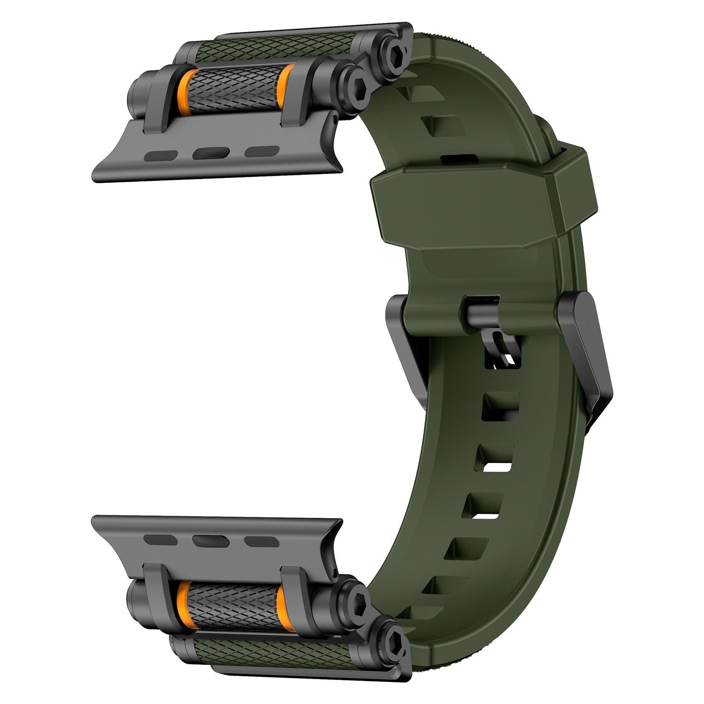 Tactical Destiny Gear Rotating Silicone Band For Apple Watch